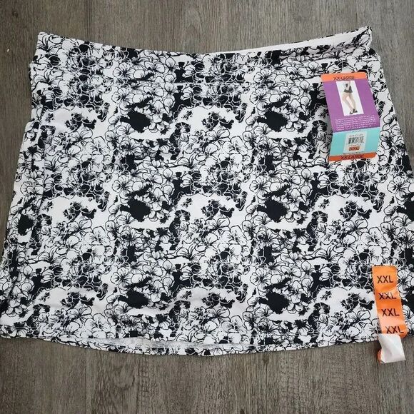 Tranquility by Colorado Clothing Dresses & Skirts - Colorado Skort XXL Black/White